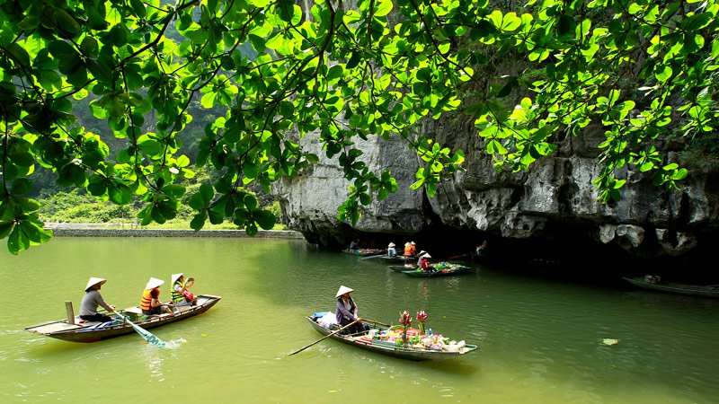 [-]Khách[-]Tây[-]ngỡ[-]ngàng[-]trước[-]vẻ[-]đẹp[-]Tam[-]Cốc[-]mùa[-]lúa[-]chín